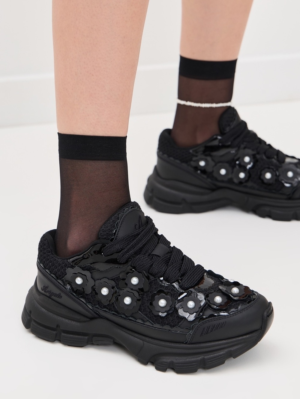 Axel Arigato Marathon Flwr Runner sneakers in black